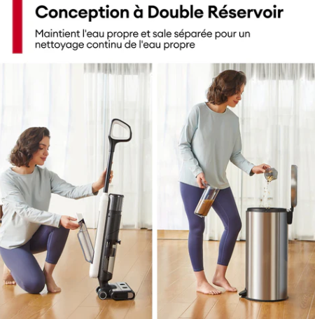 Ultenic AC1 Elite Aspirateur Laveur Sans Fil
